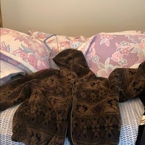 Very puffy and fluffy coat